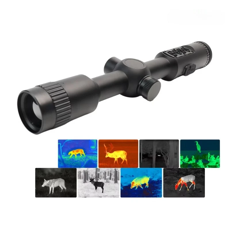 High Sensitivity Uncooled Thermal Sensor Scope 25mm 35mm 50mm Lens Detection 1800m Thermal Monocular With Multi Palettes
High Sensitivity Uncooled Thermal Sensor Scope 25mm 35mm 50mm Lens Detection 1800m Thermal Monocular With Multi Palettes
