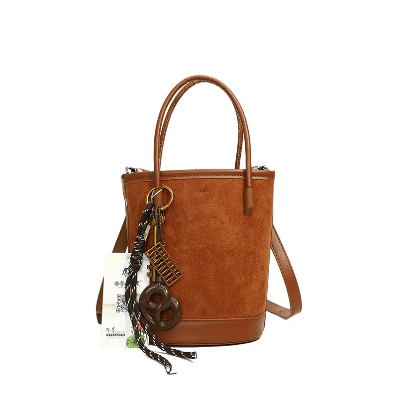 2025 Suede Bucket Crossbody Bag for Women Minimalist Shoulder Handheld Purse Fashionable Handbag
2025 Suede Bucket Crossbody Bag for Women Minimalist Shoulder Handheld Purse Fashionable Handbag