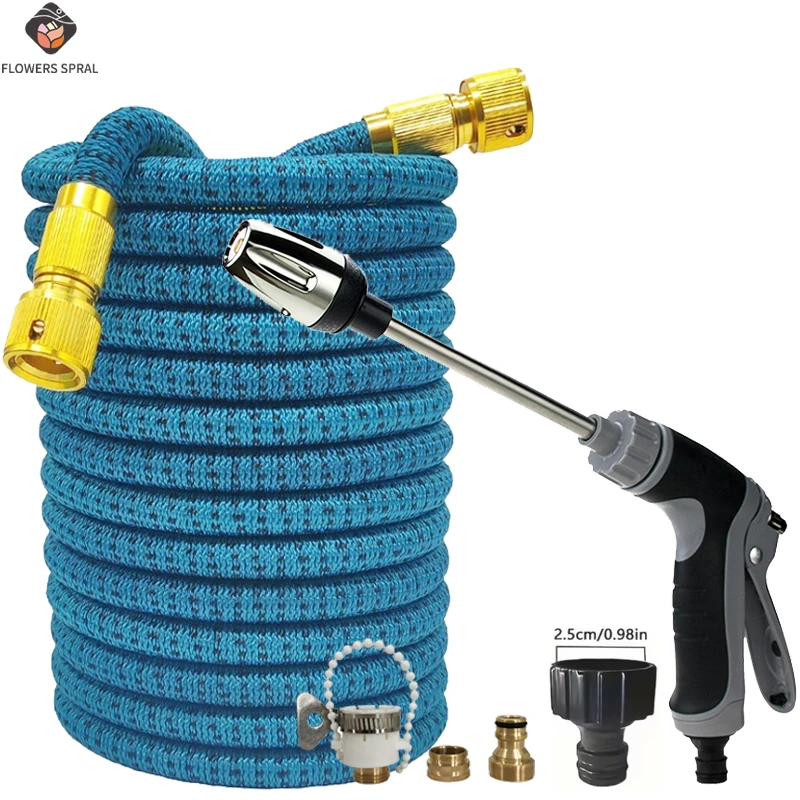 Garden Retractable Hose, Long Pole Adjustable Cleaning Water Gun, 1/2 Quick Connector, Car Wash Irrigation Water Pipe
Garden Retractable Hose, Long Pole Adjustable Cleaning Water Gun, 1/2 Quick Connector, Car Wash Irrigation Water Pipe