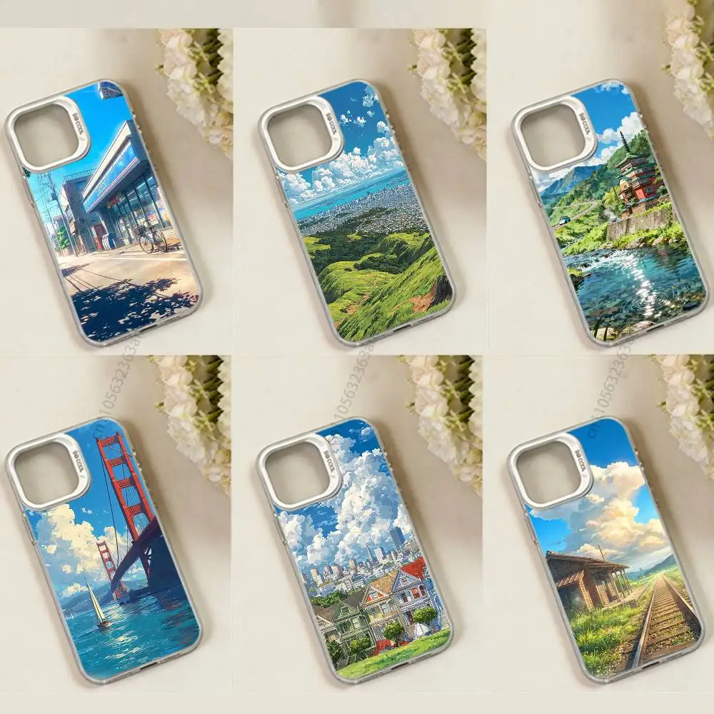 Japan Anime Landscape Phone Case For iPhone 17,16,15,14,13,12,11,Pro,Max,Plus,Mini,X,XS,XR,8,S,SE Soft Black Case
Japan Anime Landscape Phone Case For iPhone 17,16,15,14,13,12,11,Pro,Max,Plus,Mini,X,XS,XR,8,S,SE Soft Black Case