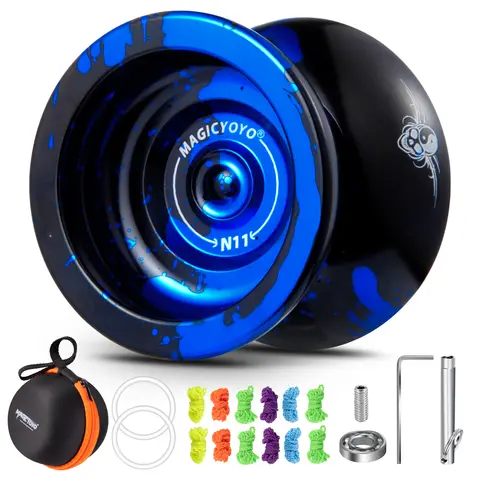 MAGICYOYO N11 Professional Yoyo for Kids - Dual Purpose Responsive Yo Yo with Accessory Kit