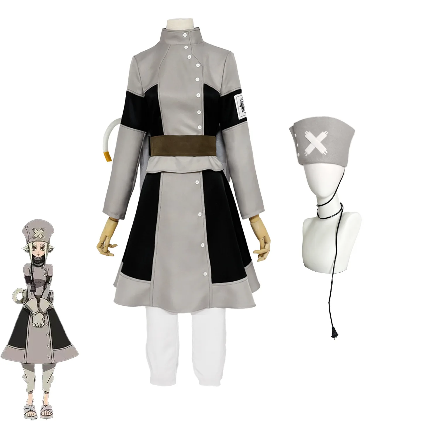 GACHIAKUTA Eishia Stilza Anime Women Cosplay Costumes Dress Pant Gloves Hat Jirai Kei Kawaii Daily Halloween Party Carnival Cos
GACHIAKUTA Eishia Stilza Anime Women Cosplay Costumes Dress Pant Gloves Hat Jirai Kei Kawaii Daily Halloween Party Carnival Cos