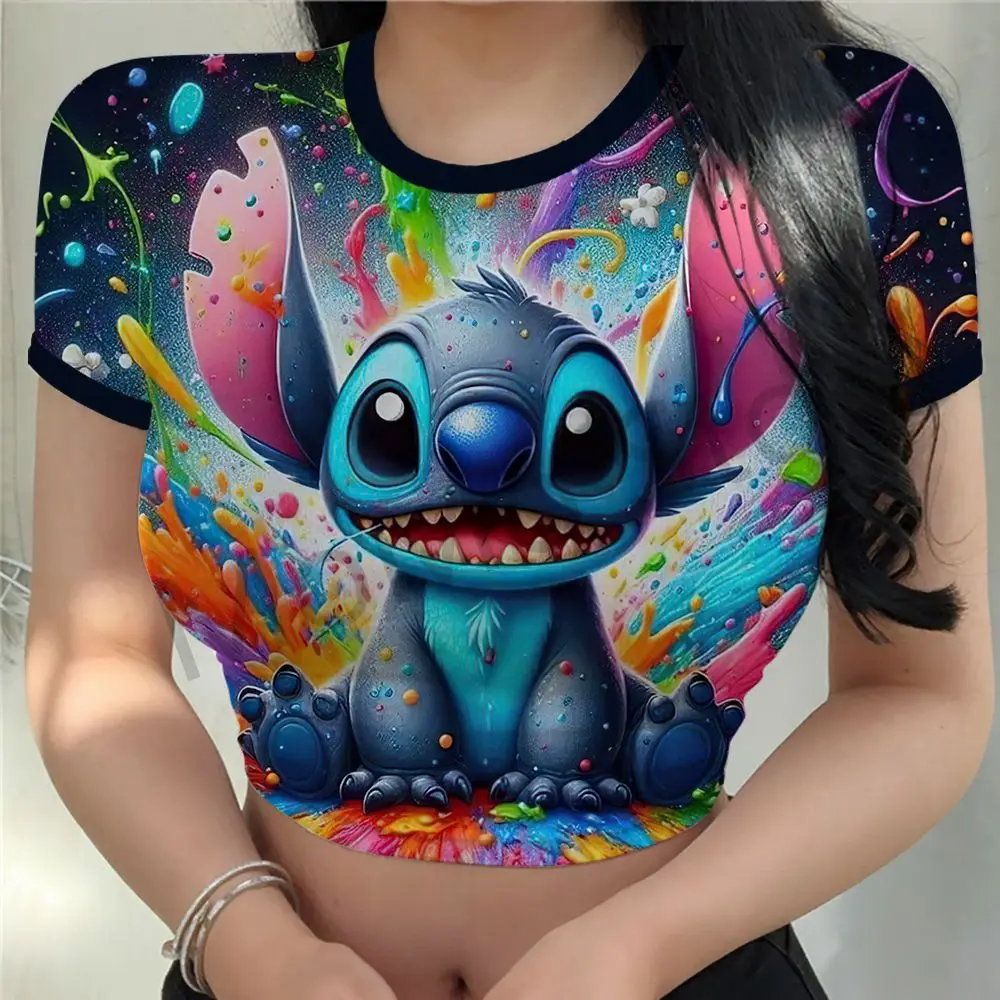 XS-3XL Disney Stitch Women's Crop Top T-Shirt Kawaii Y2k Short Sleeve Lovely Sale Fashion Summer Youthful Woman Clothes 2024 3D
XS-3XL Disney Stitch Women's Crop Top T-Shirt Kawaii Y2k Short Sleeve Lovely Sale Fashion Summer Youthful Woman Clothes 2024 3D