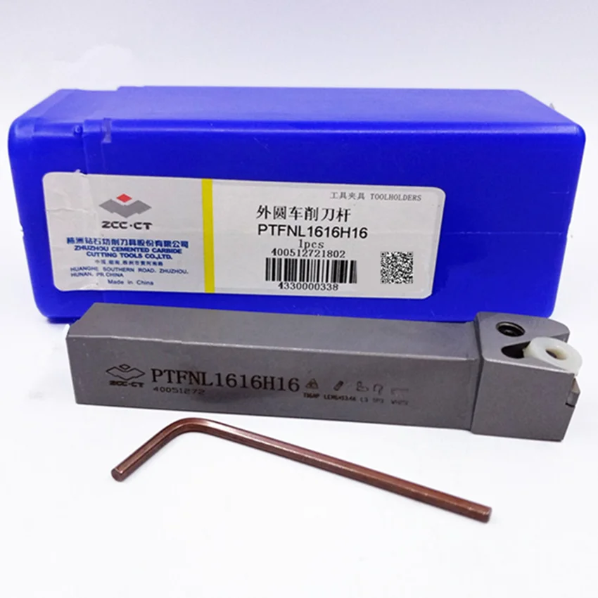 PTFNR1616H16/PTFNL1616H16/PTFNR2020K16/PTFNL2020K16 ZCC.CT наружный токарный инструмент режущий стержень для TN ** вставки 1 шт./коробка
PTFNR1616H16/PTFNL1616H16/PTFNR2020K16/PTFNL2020K16 ZCC.CT наружный токарный инструмент режущий стержень для TN ** вставки 1 шт./коробка