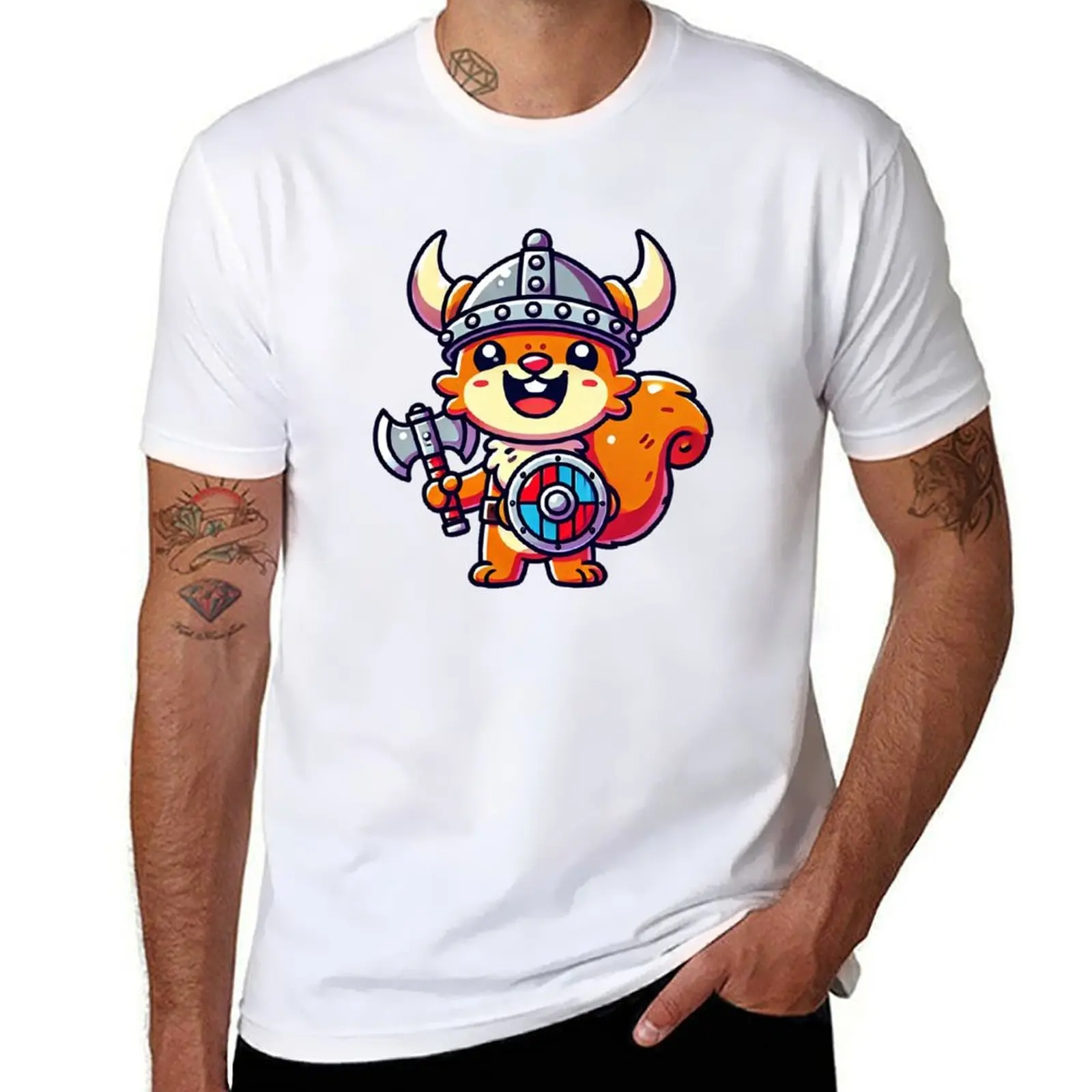 Viking Squirrel Jeff T-Shirt cotton tshirt 100% cotton t shirt pack T-Shirt
Viking Squirrel Jeff T-Shirt cotton tshirt 100% cotton t shirt pack T-Shirt