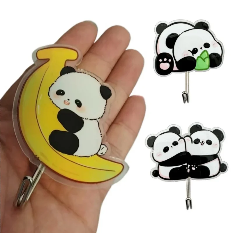 6/5/4pcs(1set) Naughty Interesting Panda Door Hook No Punching Required Key Bracelet Wall Decorative Hook Bathroom Accessories
6/5/4pcs(1set) Naughty Interesting Panda Door Hook No Punching Required Key Bracelet Wall Decorative Hook Bathroom Accessories
