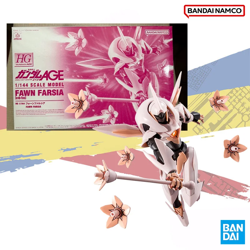Bandai оригинальная подлинная фигурка в шоке HG 1/144 FAWN FARSIA xvb-fnc, собранная модель, коллекция украшений, игрушка в подарок для ребенка
Bandai оригинальная подлинная фигурка в шоке HG 1/144 FAWN FARSIA xvb-fnc, собранная модель, коллекция украшений, игрушка в подарок для ребенка