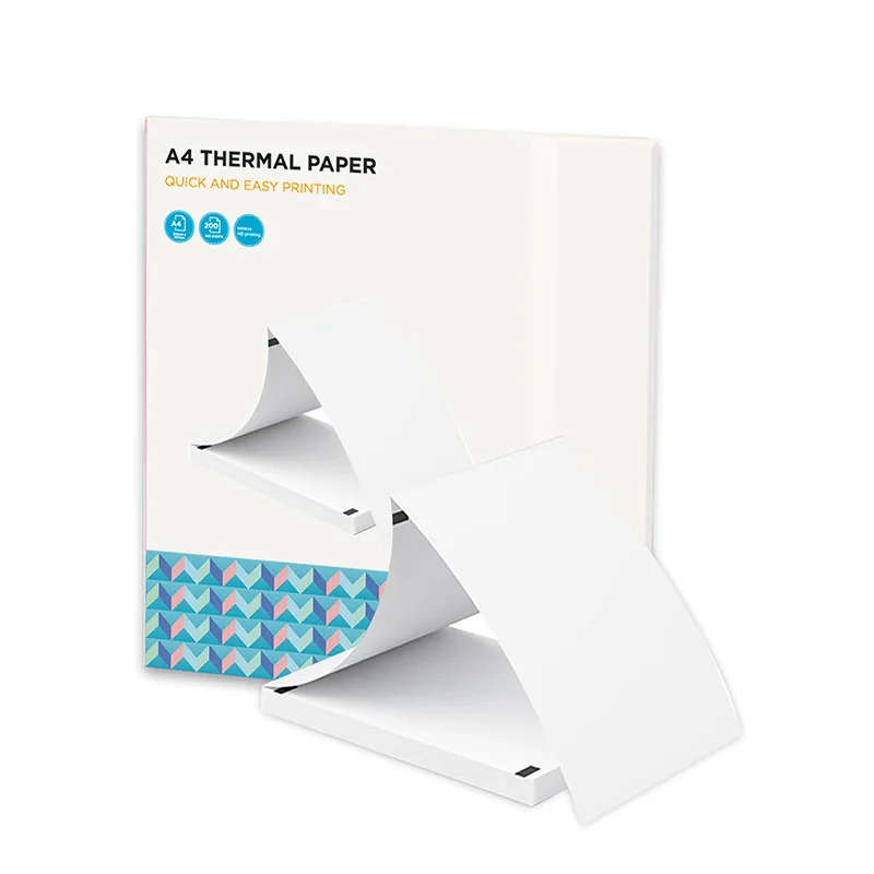 A4 Printer Folding Thermal Paper Office Document Roll Thermal Paper Household High Quality Consumables 
A4 Printer Folding Thermal Paper Office Document Roll Thermal Paper Household High Quality Consumables