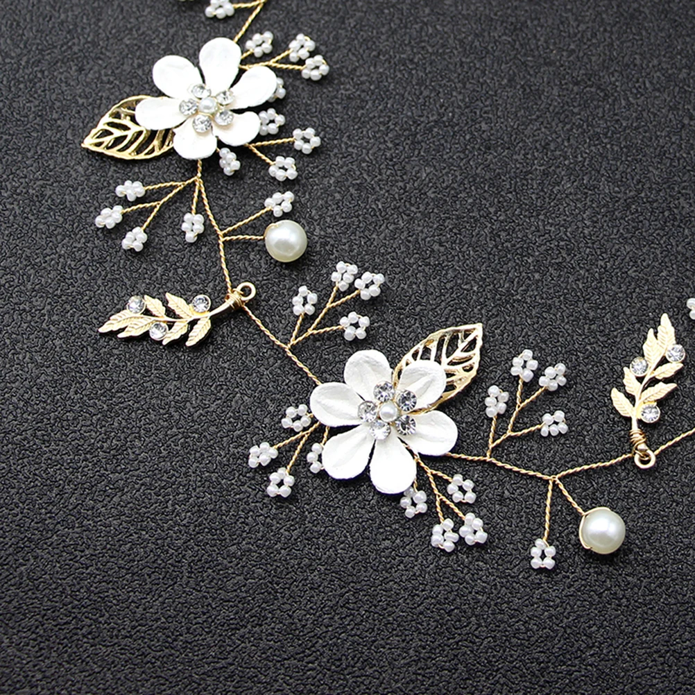 Flower Girl Pearl Headband Child Bridal Hair Accessories for Women Weddings Dried Crown
Flower Girl Pearl Headband Child Bridal Hair Accessories for Women Weddings Dried Crown