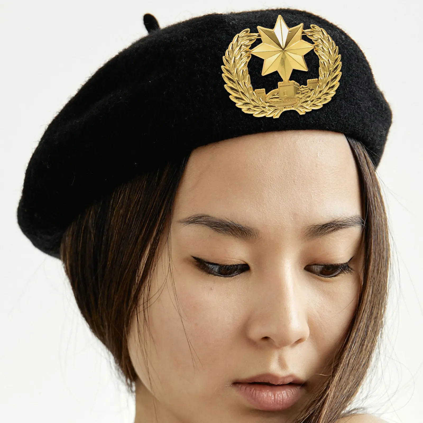 Metal Badge Pin Gold Octagonal Star Hat Emblem DIY Lapel Clothing Accessories Fashion Accessories for Functional Use
Metal Badge Pin Gold Octagonal Star Hat Emblem DIY Lapel Clothing Accessories Fashion Accessories for Functional Use