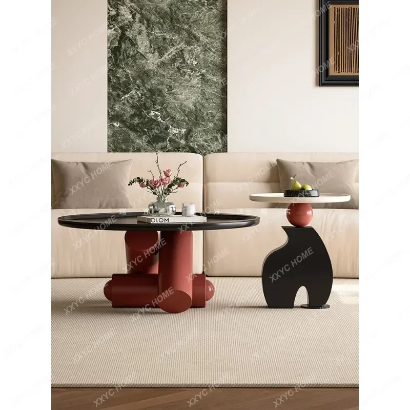 Y Circular Artistic Creative Living Room Minimalist Geometric Coffee Table Set
Y Circular Artistic Creative Living Room Minimalist Geometric Coffee Table Set