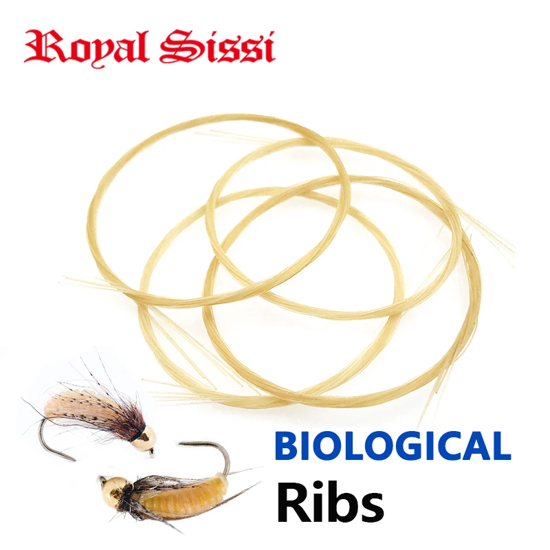 Royal Sissi 4sizes assorted total 6meters biological nymph ribs fly tying materials for caddis pupae grayling&trout fly fishing
Royal Sissi 4sizes assorted total 6meters biological nymph ribs fly tying materials for caddis pupae grayling&trout fly fishing