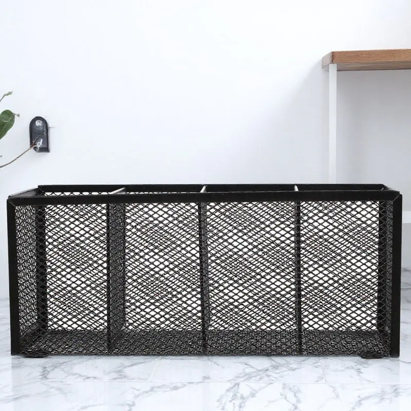 Iron Art Pen Holder Mesh Metal Desk Organizer Makeup Brush Container Desktop Storage Box for Office Home Vanity Bathroom Storage
Iron Art Pen Holder Mesh Metal Desk Organizer Makeup Brush Container Desktop Storage Box for Office Home Vanity Bathroom Storage
