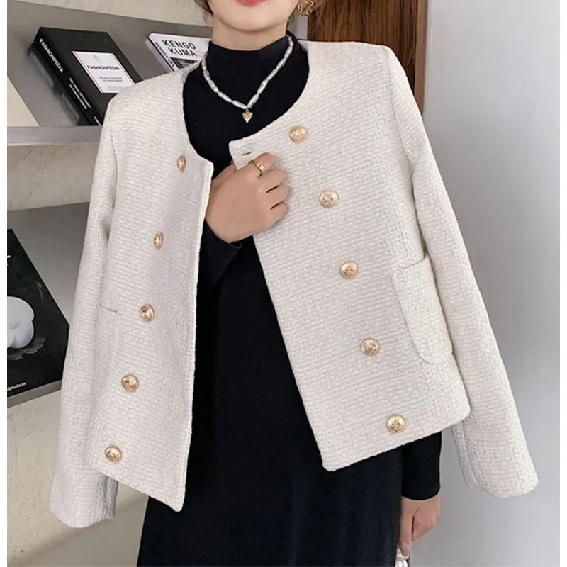 New Autumn/Winter Celebrity High End French Style Fragrant Coat Loose and Versatile Western Style Short Long Sleeved Top JJ219
New Autumn/Winter Celebrity High End French Style Fragrant Coat Loose and Versatile Western Style Short Long Sleeved Top JJ219