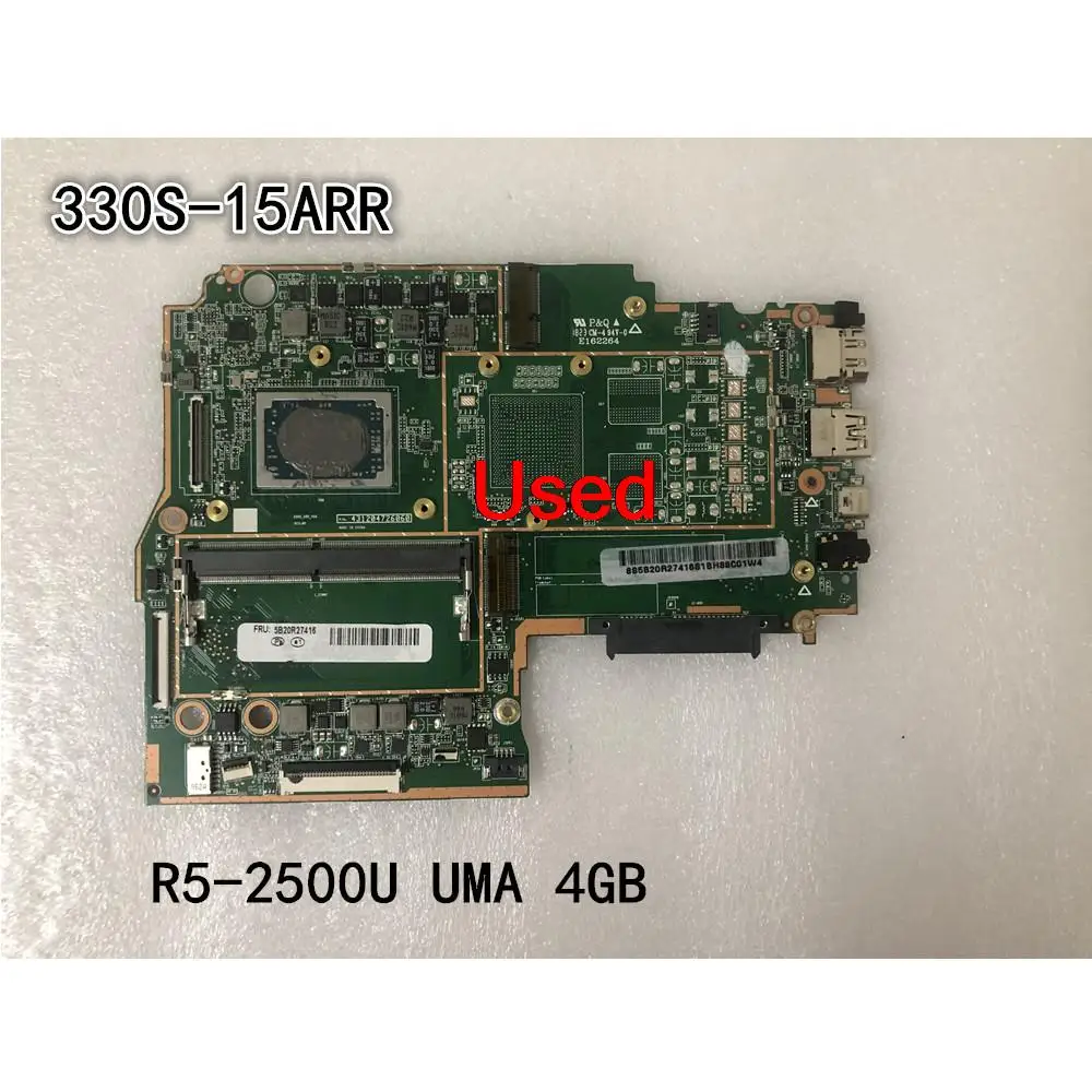 Used For Lenovo Ideapad 330S-15ARR Laptop Integrated Motherboard CPU R5-2500U RAM 4G FRU 5B20R27416 5B20R27421 100% Test OK
Used For Lenovo Ideapad 330S-15ARR Laptop Integrated Motherboard CPU R5-2500U RAM 4G FRU 5B20R27416 5B20R27421 100% Test OK