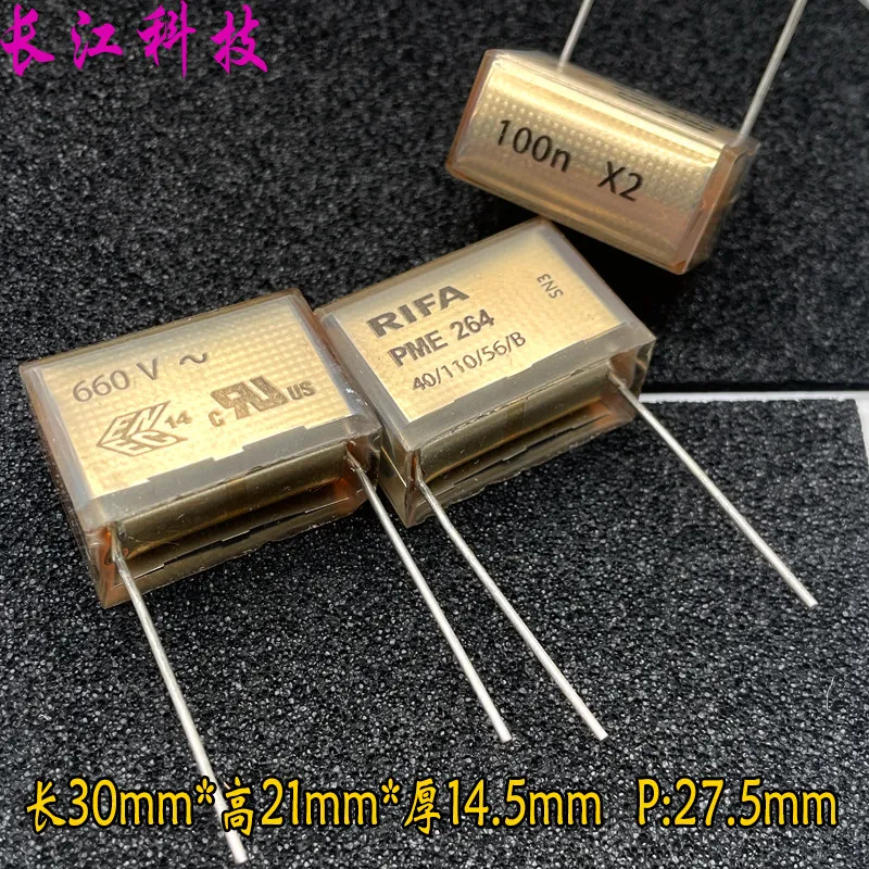 2 шт./PME264 104 100нФ 0,1мкФ 660В 1000В 1кВ X2 защитный конденсатор
2 шт./PME264 104 100нФ 0,1мкФ 660В 1000В 1кВ X2 защитный конденсатор