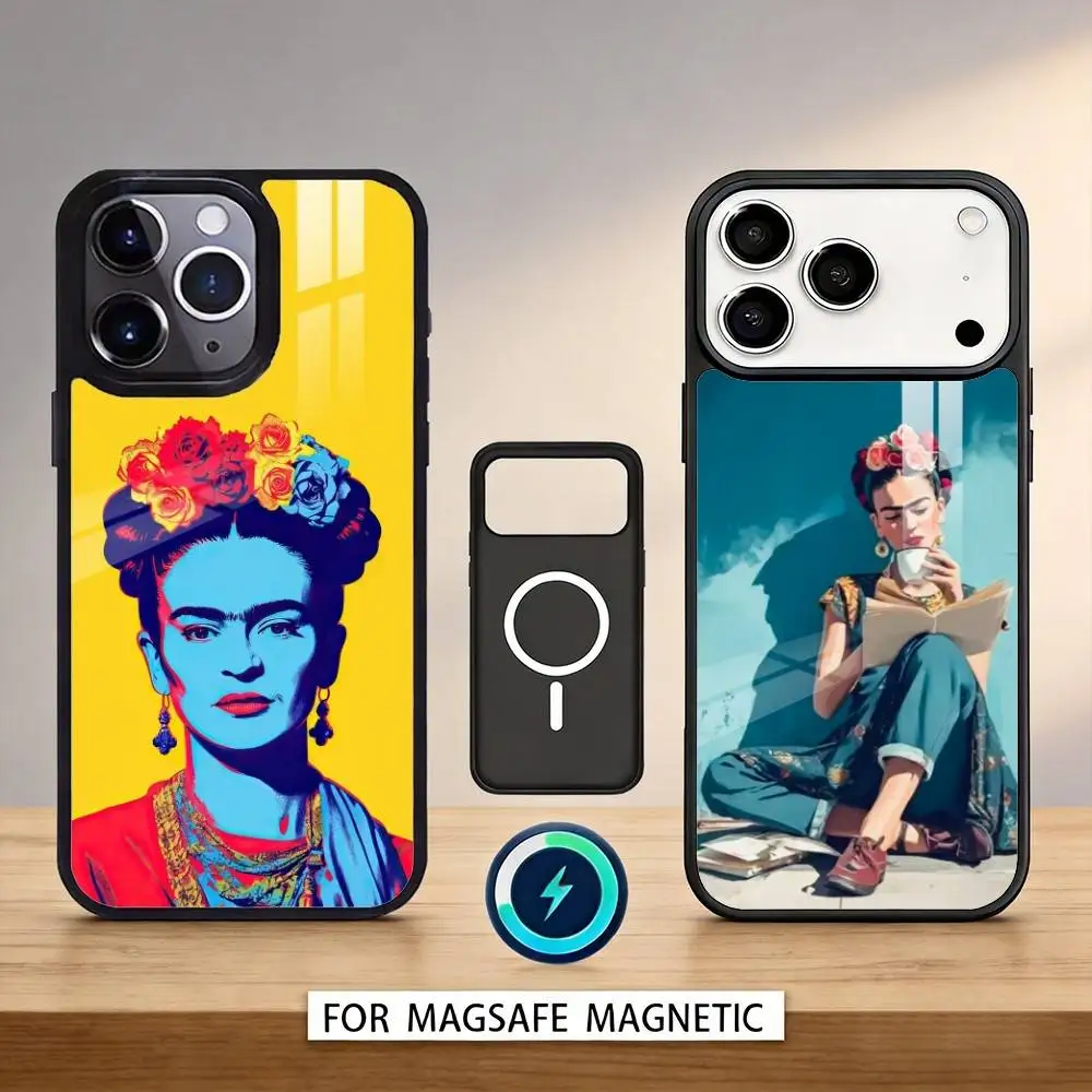 F-Frida-s K-Kahlo-g Art Phone Case For iPhone 17,16,15,14,13,12,Pro,Max For Magsafe Magnetic Wireless Charging
F-Frida-s K-Kahlo-g Art Phone Case For iPhone 17,16,15,14,13,12,Pro,Max For Magsafe Magnetic Wireless Charging