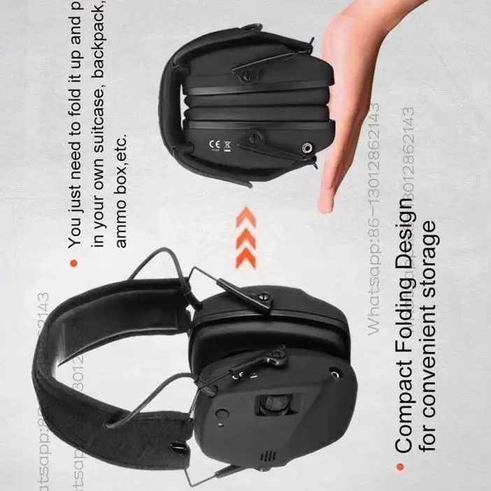 Электронные тактические наушники Bluetooth 2025, усиление звука, гарнитура для стрельбы, шумоподавление, защита слуха для охоты
Электронные тактические наушники Bluetooth 2025, усиление звука, гарнитура для стрельбы, шумоподавление, защита слуха для охоты