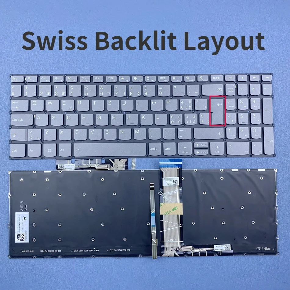 Swiss Backlit Keyboard For Lenovo Yoga 7 16IAH7 16IAP7 16IAH7 16IAP7 82UF 82QG 7-16ARP8 16IRL8 7-15ITL5 7-15IMH057 Series
Swiss Backlit Keyboard For Lenovo Yoga 7 16IAH7 16IAP7 16IAH7 16IAP7 82UF 82QG 7-16ARP8 16IRL8 7-15ITL5 7-15IMH057 Series