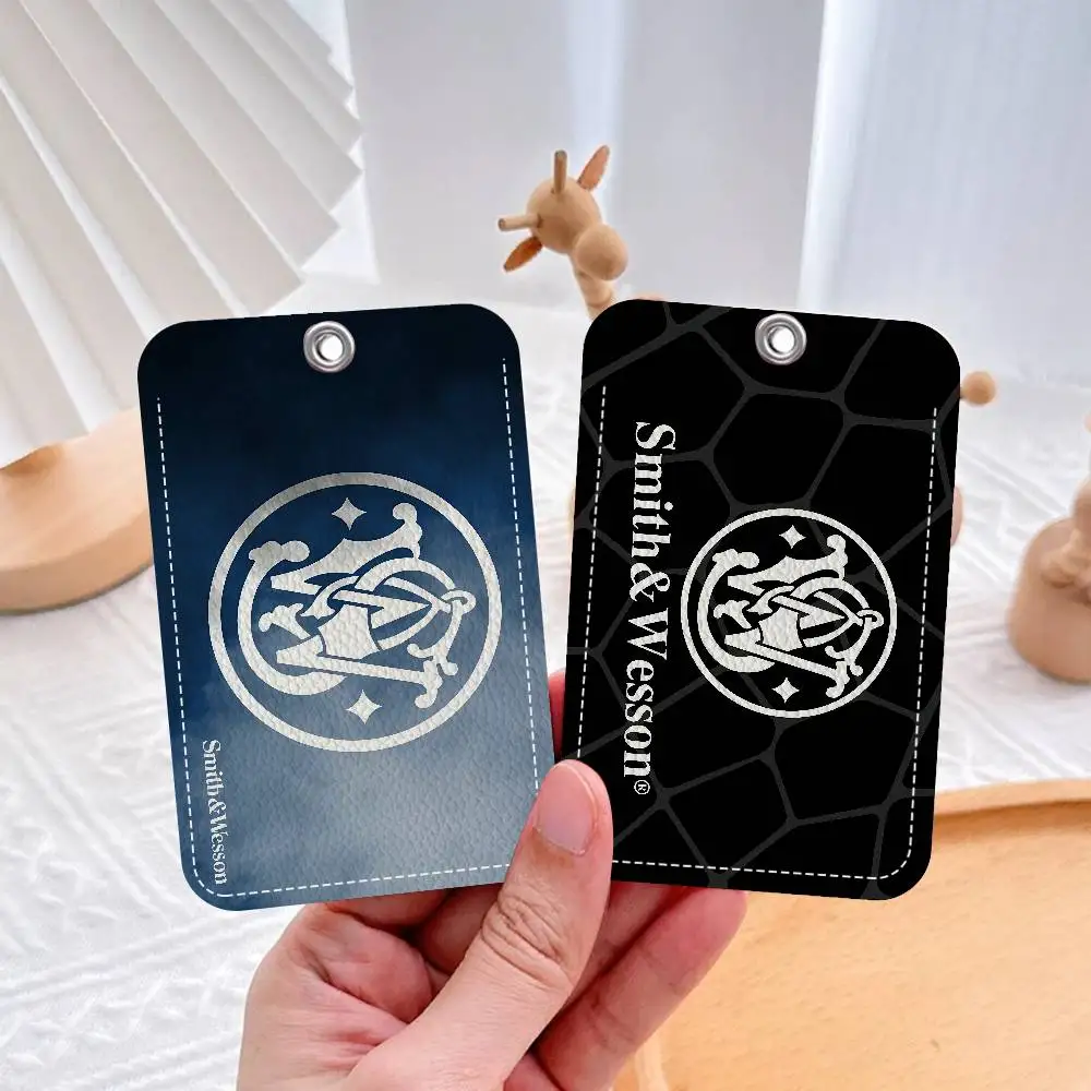 GUN Smith & Wesson Office Supply Men And Women Credit Card Keyrings Student Card ID Card Holder Credential Holder Card
GUN Smith & Wesson Office Supply Men And Women Credit Card Keyrings Student Card ID Card Holder Credential Holder Card