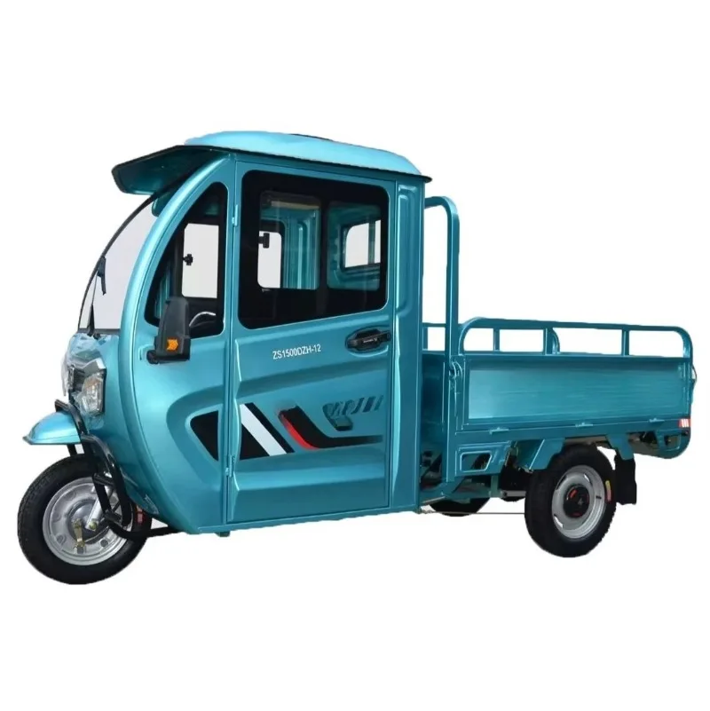 ZONSEN 1500W Electric Tricycle High Torque Cargo Box Weatherproof Cabin Dual Good Brakes Frame 2T Load with Battery
ZONSEN 1500W Electric Tricycle High Torque Cargo Box Weatherproof Cabin Dual Good Brakes Frame 2T Load with Battery