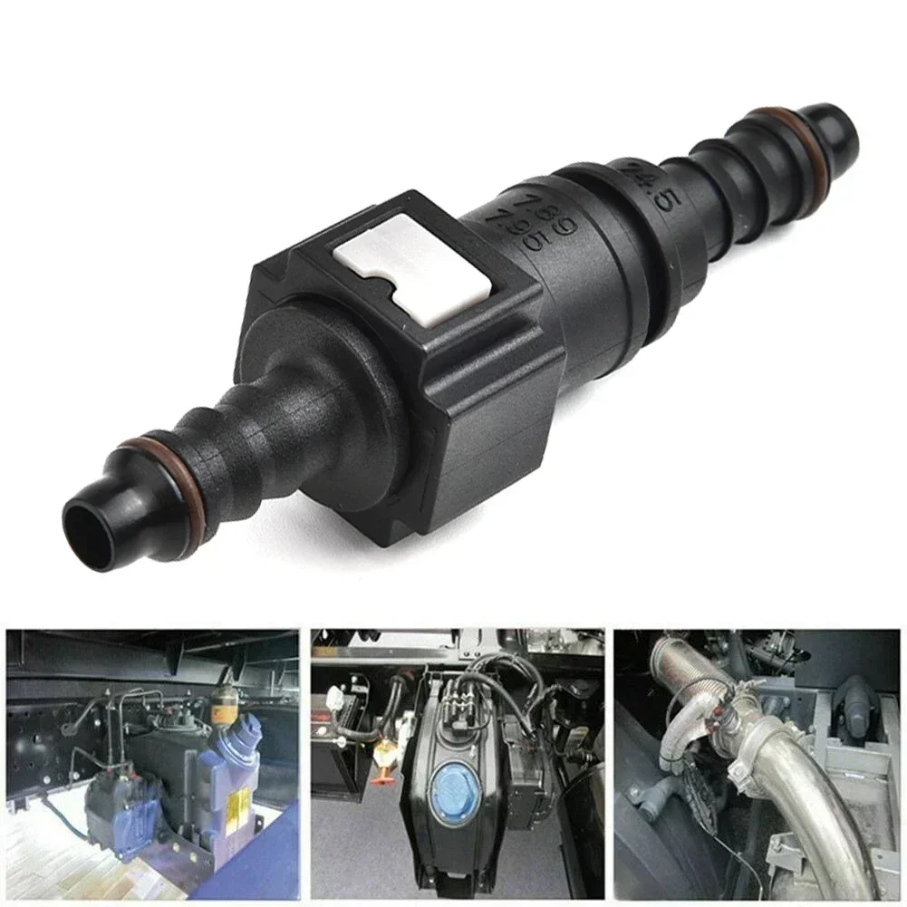 7.89mm ID6 Automotive Fuel Pipe Hose Straight Connector Black New For 6/8mm ID Nylon Rubber Hose Coupler Quick Release Connector
7.89mm ID6 Automotive Fuel Pipe Hose Straight Connector Black New For 6/8mm ID Nylon Rubber Hose Coupler Quick Release Connector