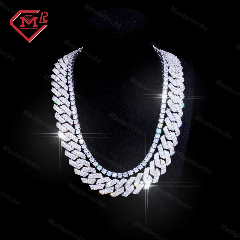 18mm Iced Out Chain China Hip Hop Jewelry 925 Sterling Silver Moissanite Diamond Vvs Cuban Link Chain
18mm Iced Out Chain China Hip Hop Jewelry 925 Sterling Silver Moissanite Diamond Vvs Cuban Link Chain
