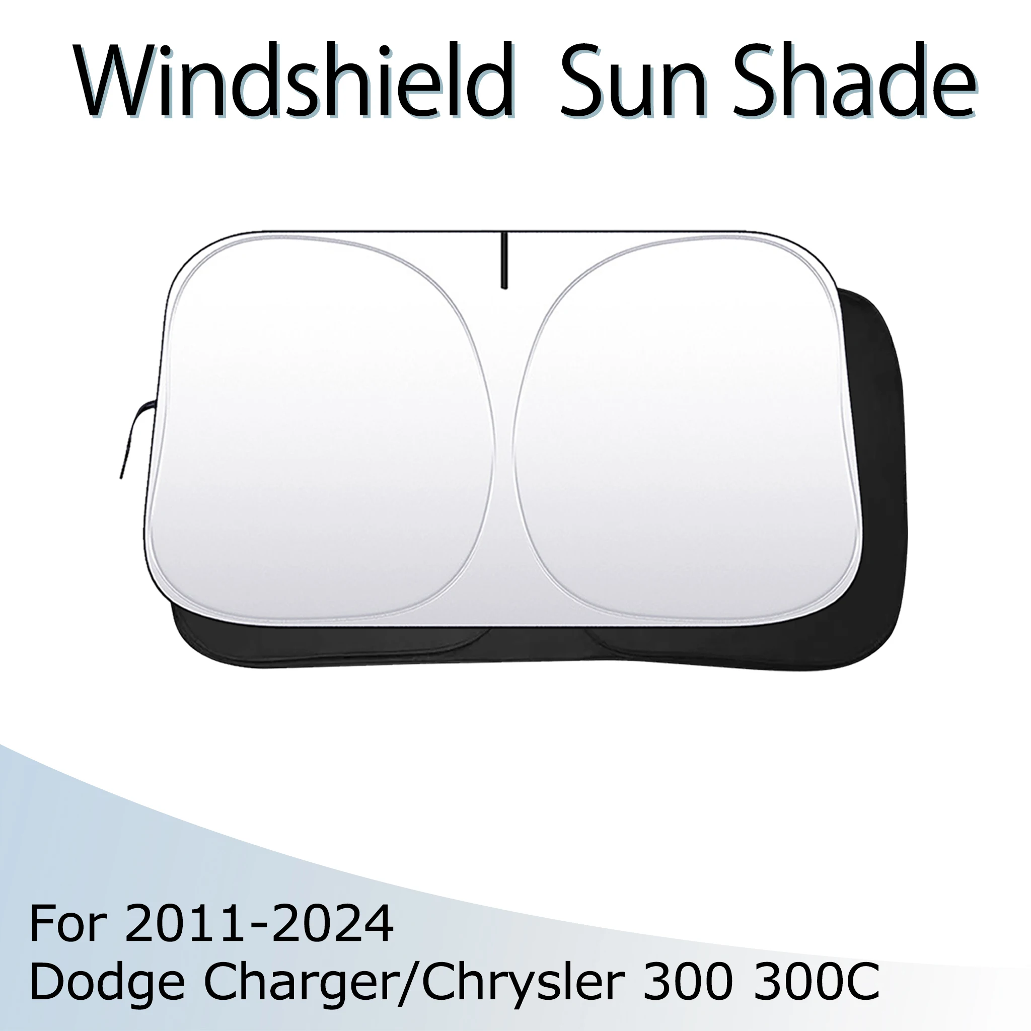 Windshield SunShade For 2011-2024 Dodge Charger/Chrysler 300 300C Sun Shade Visor Foldable Anti-UV Lightproof Car Accessories
Windshield SunShade For 2011-2024 Dodge Charger/Chrysler 300 300C Sun Shade Visor Foldable Anti-UV Lightproof Car Accessories