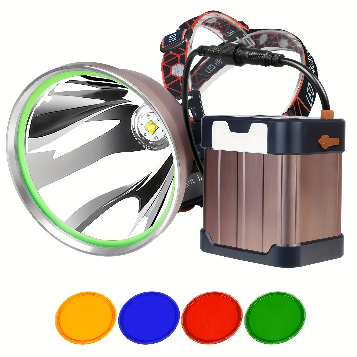 Coon Hunting Lights High Power LED Headlamp Super Bright High Lumens Rechargeable Headlight Head Spotlight Torch for Fishing Camping
Coon Hunting Lights High Power LED Headlamp Super Bright High Lumens Rechargeable Headlight Head Spotlight Torch for Fishing Camping