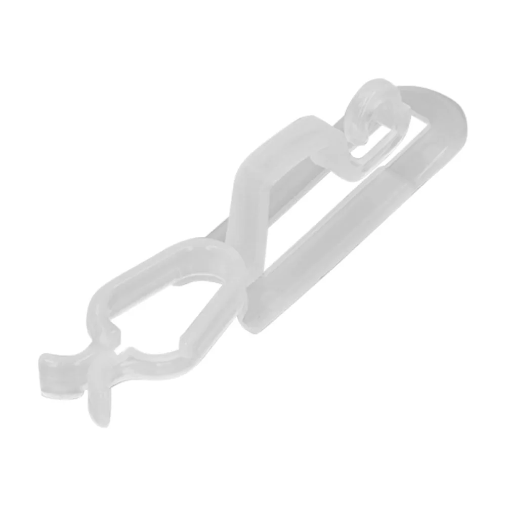 60Pcs White/Black Christmas Light Clips Waterproof Plastic Roof Christmas Light Clips Soft Flexible 1.8 x 2 x 8.5cm
60Pcs White/Black Christmas Light Clips Waterproof Plastic Roof Christmas Light Clips Soft Flexible 1.8 x 2 x 8.5cm