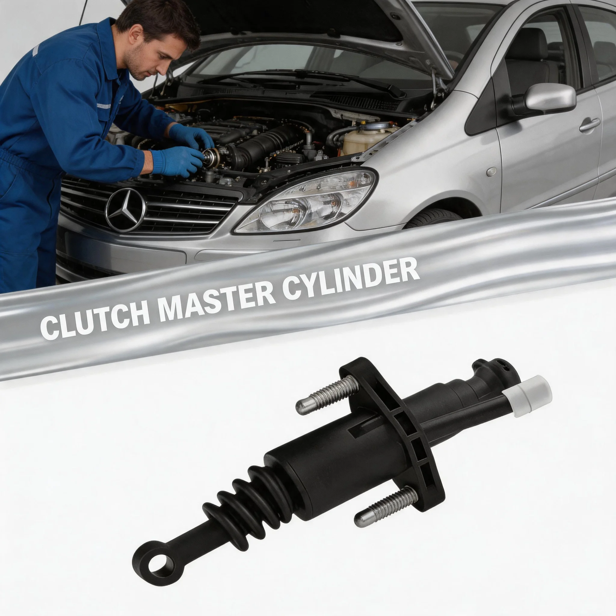 VKCH150310 Clutch Master Cylinder A1682900612 Compatible For Mercedes-Benz Classe A160 A190 1.6 1.9 1999 2000 2001 2002-2005
VKCH150310 Clutch Master Cylinder A1682900612 Compatible For Mercedes-Benz Classe A160 A190 1.6 1.9 1999 2000 2001 2002-2005