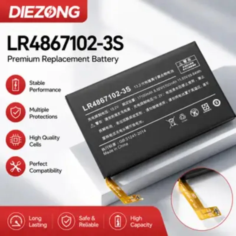 High-Performance in Stock LR4867102-3S Laptop Battery for AOKZOE A1L A1Pro A1 Handheld Game Player 65.84wh 17100mah/5700mah
High-Performance in Stock LR4867102-3S Laptop Battery for AOKZOE A1L A1Pro A1 Handheld Game Player 65.84wh 17100mah/5700mah