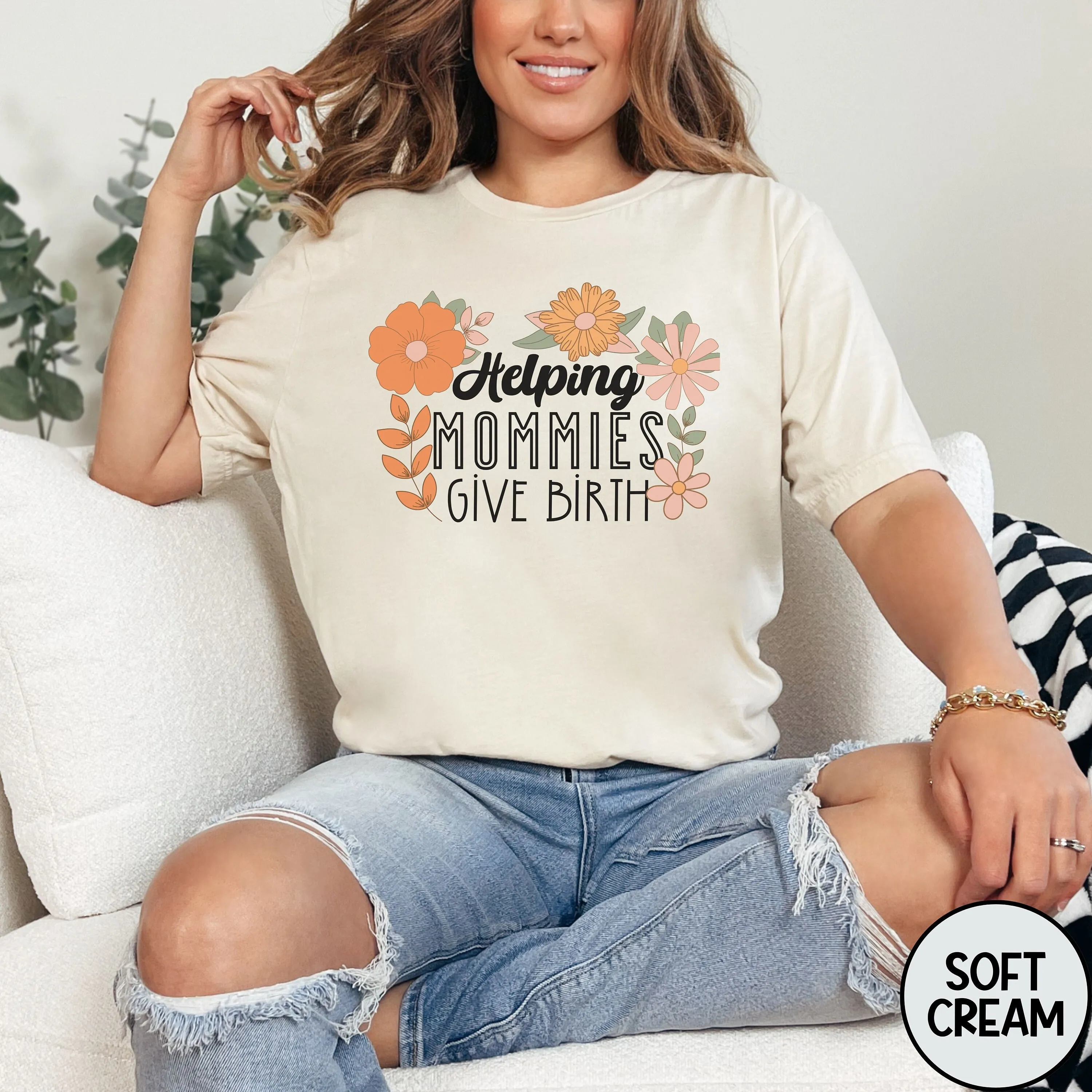 Doula T Shirt Clothes Thank You Postpartum Crewneck Home Birth Appreciation Mother Baby Nurse Midwifery
Doula T Shirt Clothes Thank You Postpartum Crewneck Home Birth Appreciation Mother Baby Nurse Midwifery
