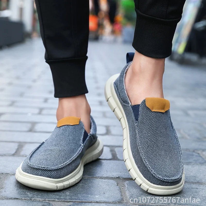 New Men Casual Canvas Shoes Mens Loafers Breathable Slip on Flats Male Vulcanized Shoes Driving Shoes Plus Size 47 Walking shoe
New Men Casual Canvas Shoes Mens Loafers Breathable Slip on Flats Male Vulcanized Shoes Driving Shoes Plus Size 47 Walking shoe