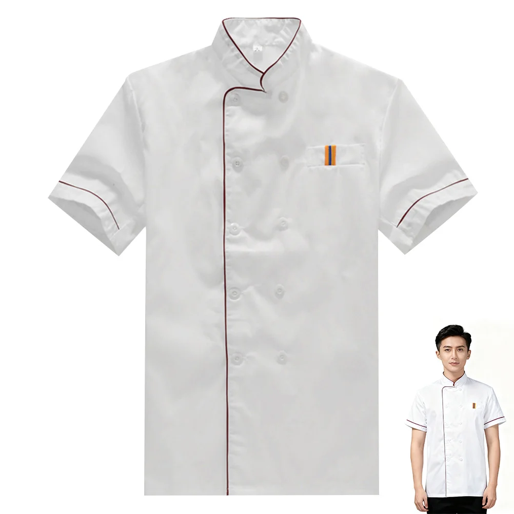 Short Sleeve Breathable Workwear Oil Proof Wash Resistant Kitchen Apparel For Restaurant Hotel Bakery Staff
Short Sleeve Breathable Workwear Oil Proof Wash Resistant Kitchen Apparel For Restaurant Hotel Bakery Staff