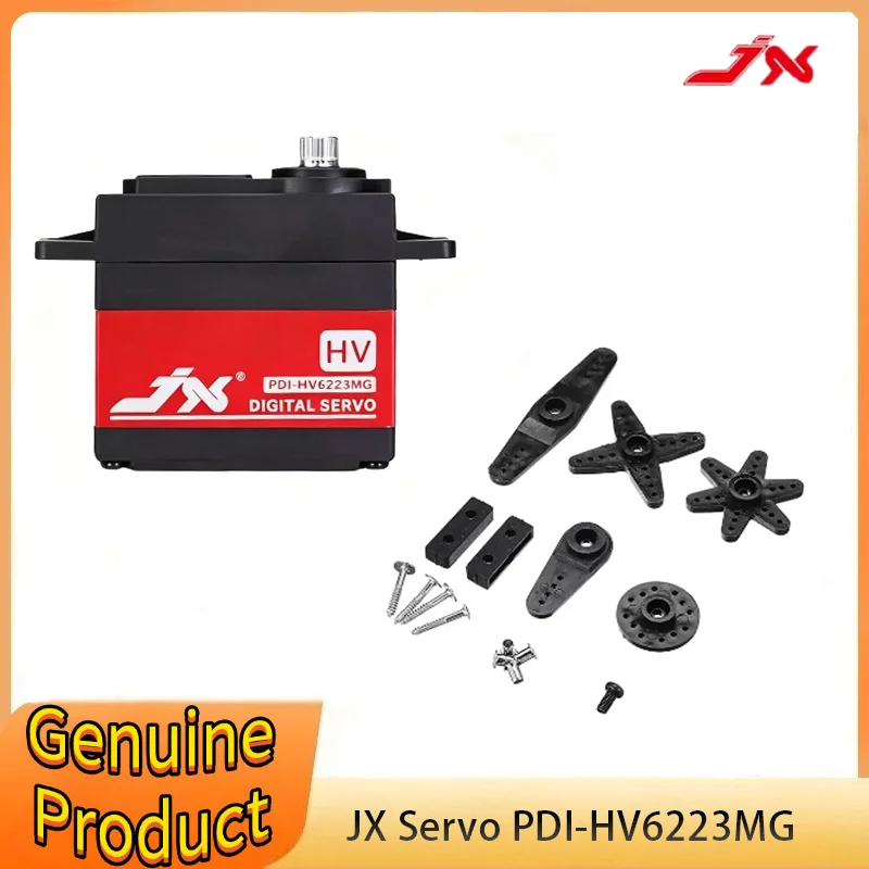 JX Servo PDI-HV6223MG 8.4V 23KG 0.16 sec Metal Gear Digital Standard Servo for RC Car Robot Airplane Aircraft Parts
JX Servo PDI-HV6223MG 8.4V 23KG 0.16 sec Metal Gear Digital Standard Servo for RC Car Robot Airplane Aircraft Parts