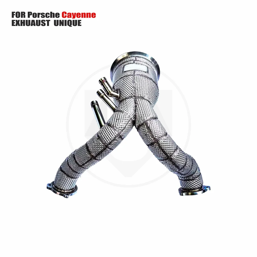 UNIQUE Exhaust Manifold Downpipe for Porsche 9Y0 E3 Cayman 3.0t Car Accessories With Catalytic converter Header Without cat pipe
UNIQUE Exhaust Manifold Downpipe for Porsche 9Y0 E3 Cayman 3.0t Car Accessories With Catalytic converter Header Without cat pipe
