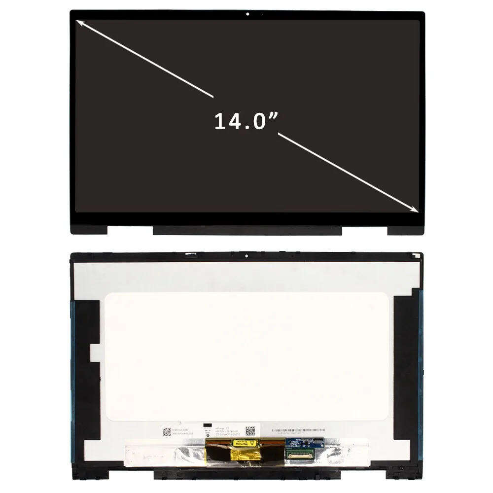 M45013-001 for HP Pavilion X360 14T-DY000 14M-DY0023DX 14-DY 14" LCD FHD Touch Screen Display Panel Assembly w/ Bezel 1920x1080
M45013-001 for HP Pavilion X360 14T-DY000 14M-DY0023DX 14-DY 14" LCD FHD Touch Screen Display Panel Assembly w/ Bezel 1920x1080