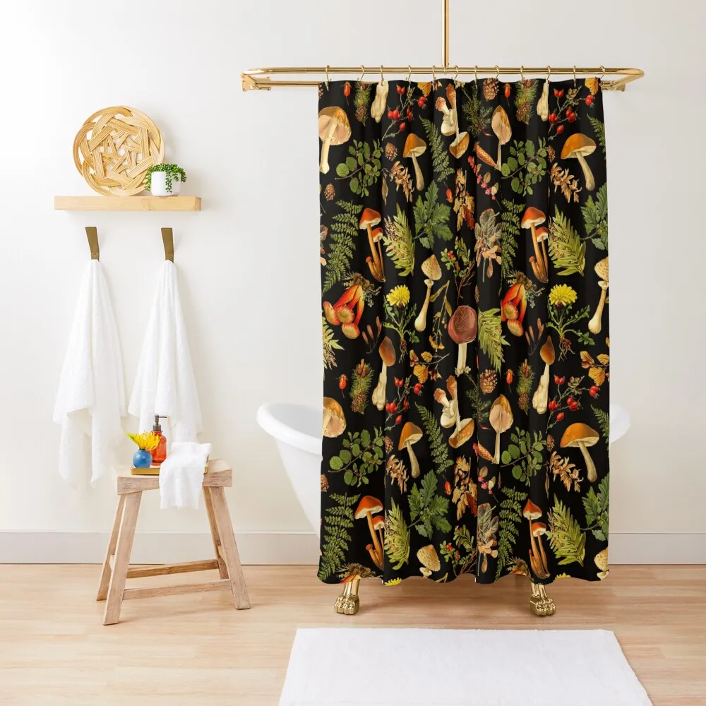 Thanksgiving Mushrooms Harvest Shower Curtain Bathroom Box Bathroom Accessories Bathroom Fabric Curtain
Thanksgiving Mushrooms Harvest Shower Curtain Bathroom Box Bathroom Accessories Bathroom Fabric Curtain
