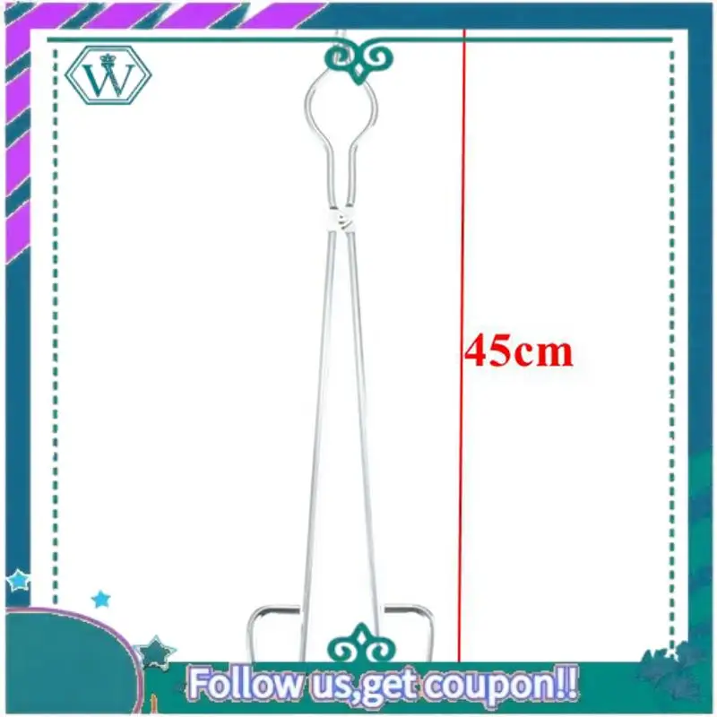Premium 3Pcs 45Cm Stainless Steel Crucible Tong Clamp Melting Furnace Pliers Holder
Premium 3Pcs 45Cm Stainless Steel Crucible Tong Clamp Melting Furnace Pliers Holder