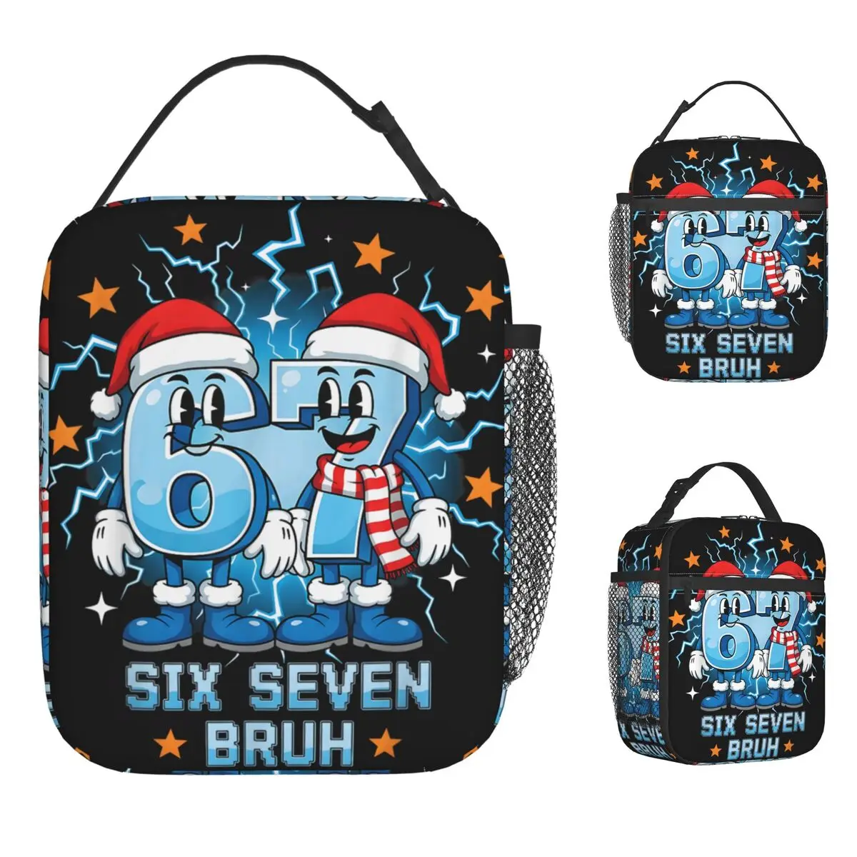 67 Six Seven Christmas Bruh Fun Italian Brainrot Meme Сумка для обеда для взрослых Ланч-бокс Дорожная сумка-холодильник Оксфорд Сумки для еды
67 Six Seven Christmas Bruh Fun Italian Brainrot Meme Сумка для обеда для взрослых Ланч-бокс Дорожная сумка-холодильник Оксфорд Сумки для еды