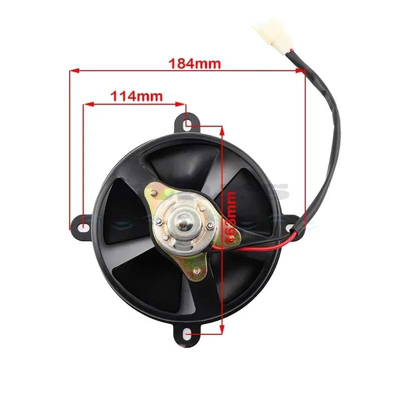 Motorcycle 12V 6 Inch Water Cooled Engine Cooler Fan Radiator Suitable For 150cc 200cc Honda CB400 VTEC Hornet Magna 250
Motorcycle 12V 6 Inch Water Cooled Engine Cooler Fan Radiator Suitable For 150cc 200cc Honda CB400 VTEC Hornet Magna 250
