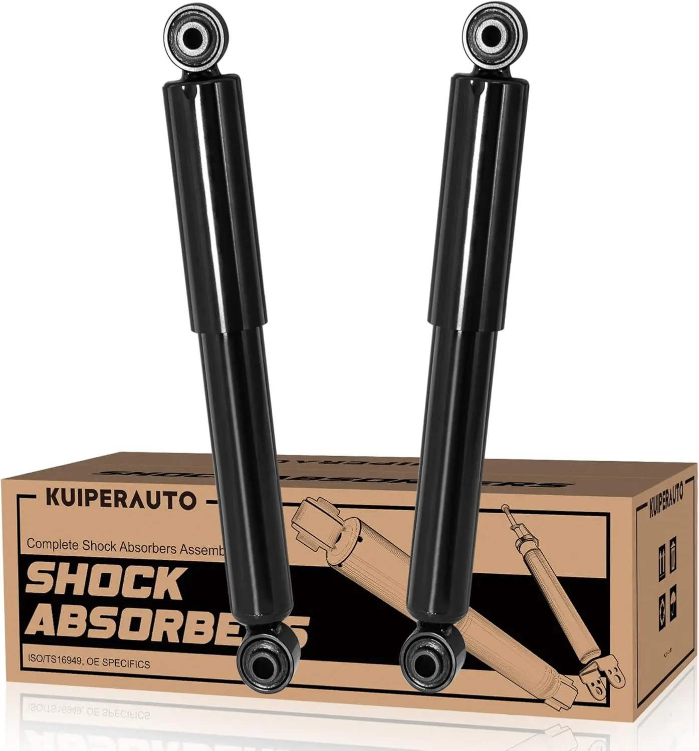 349043 Rear Shocks Struts Assembly Compatible for 2005-2010 Chevy Cobalt Hhr/Compatible for 2005-2009 Pontiac G5 2X Rear Left an
349043 Rear Shocks Struts Assembly Compatible for 2005-2010 Chevy Cobalt Hhr/Compatible for 2005-2009 Pontiac G5 2X Rear Left an