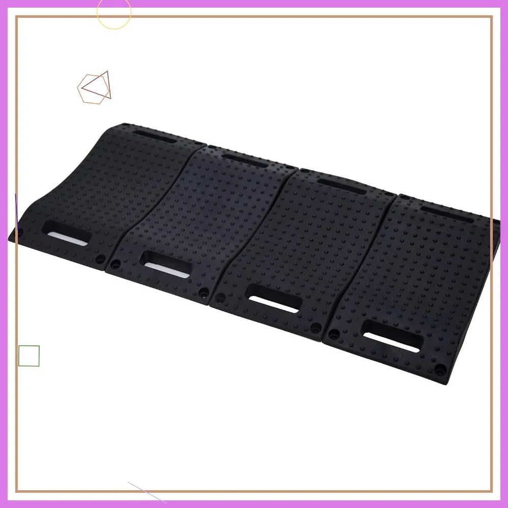 Car Tire Saver Ramps 4 Pack, Rubber Anti-Slip Design for Flat Spot Prevention, Easy Storage with Carrying Bag (Black)
Car Tire Saver Ramps 4 Pack, Rubber Anti-Slip Design for Flat Spot Prevention, Easy Storage with Carrying Bag (Black)