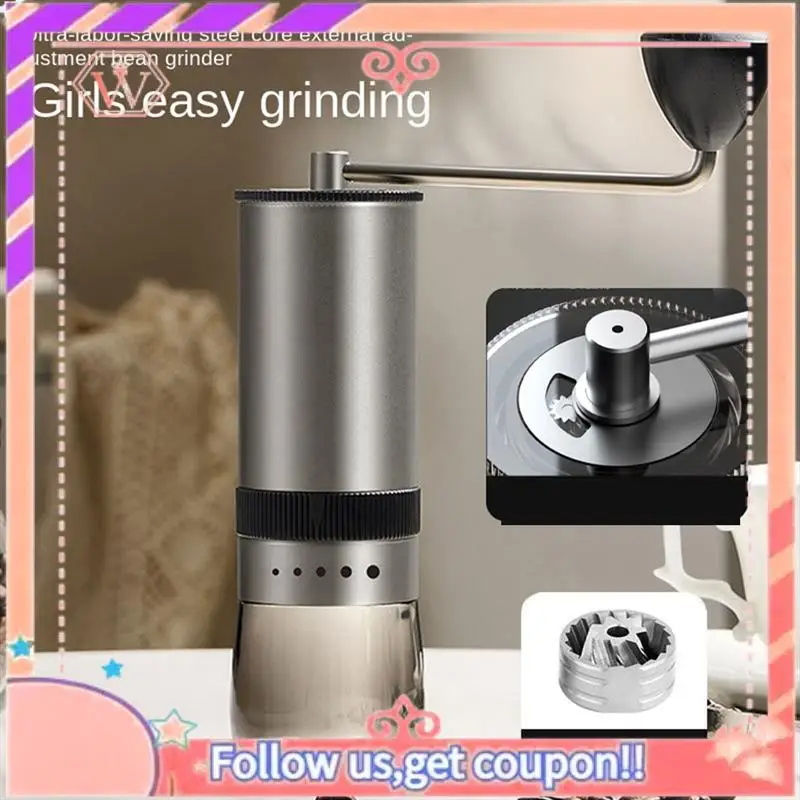 Upgraded Hand Coffee Mill Grinder Portable Manual Coffee Grinder Manual Grinder Removable Hand Burr Grinder Coffee Machine
Upgraded Hand Coffee Mill Grinder Portable Manual Coffee Grinder Manual Grinder Removable Hand Burr Grinder Coffee Machine