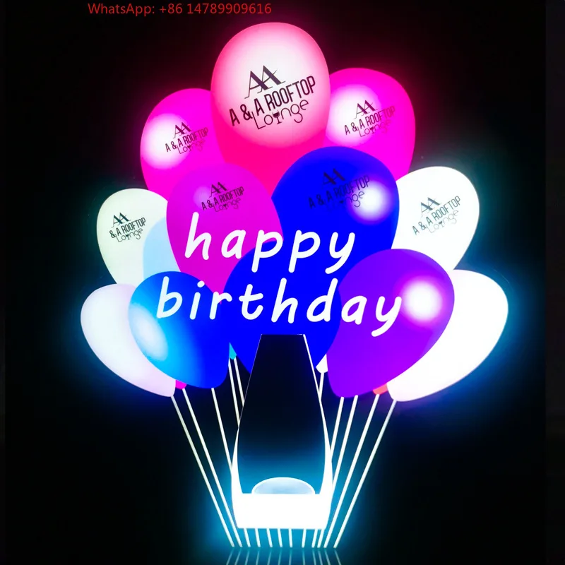 High-End Bespoke LED Bottle Display RackNightclub Bottle Service Presenter Custom Light Acrylic Display Stand Balloon Shape Led
High-End Bespoke LED Bottle Display RackNightclub Bottle Service Presenter Custom Light Acrylic Display Stand Balloon Shape Led
