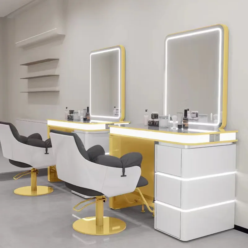 Single Side Mirror Salon Used Gold Salon Mirror for Hair Barber Salon
Single Side Mirror Salon Used Gold Salon Mirror for Hair Barber Salon