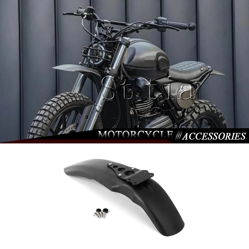 Motorcycle Front High Mudguard Fender Plastic Cover Black Durable New For Scrambler 400X SCRAMBLER 400 X Scrambler400X 2024
Motorcycle Front High Mudguard Fender Plastic Cover Black Durable New For Scrambler 400X SCRAMBLER 400 X Scrambler400X 2024