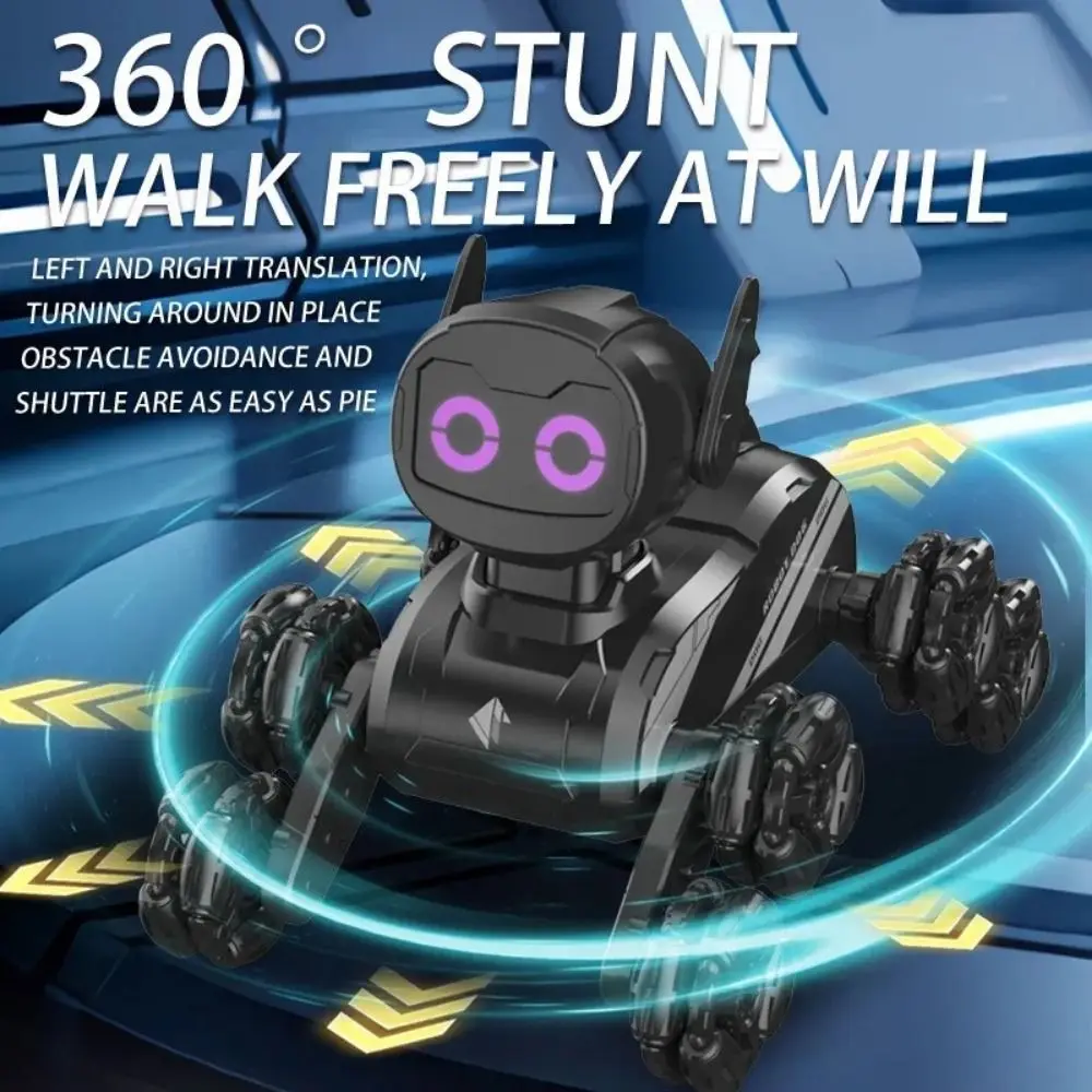 Climbing Deformation 8-Wheeled Robot Dogs Stunt Drift Vehicle Children Gits Remote-Operated 2.4G Radio Control RC Robot Dog
Climbing Deformation 8-Wheeled Robot Dogs Stunt Drift Vehicle Children Gits Remote-Operated 2.4G Radio Control RC Robot Dog