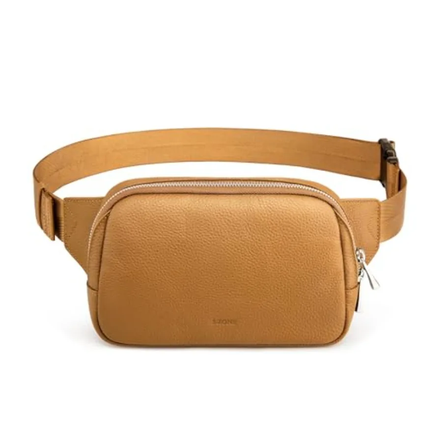 Leather Fanny Pack for Women RFID Blocking Waist Belt Bag Crossbody Purse
Leather Fanny Pack for Women RFID Blocking Waist Belt Bag Crossbody Purse
